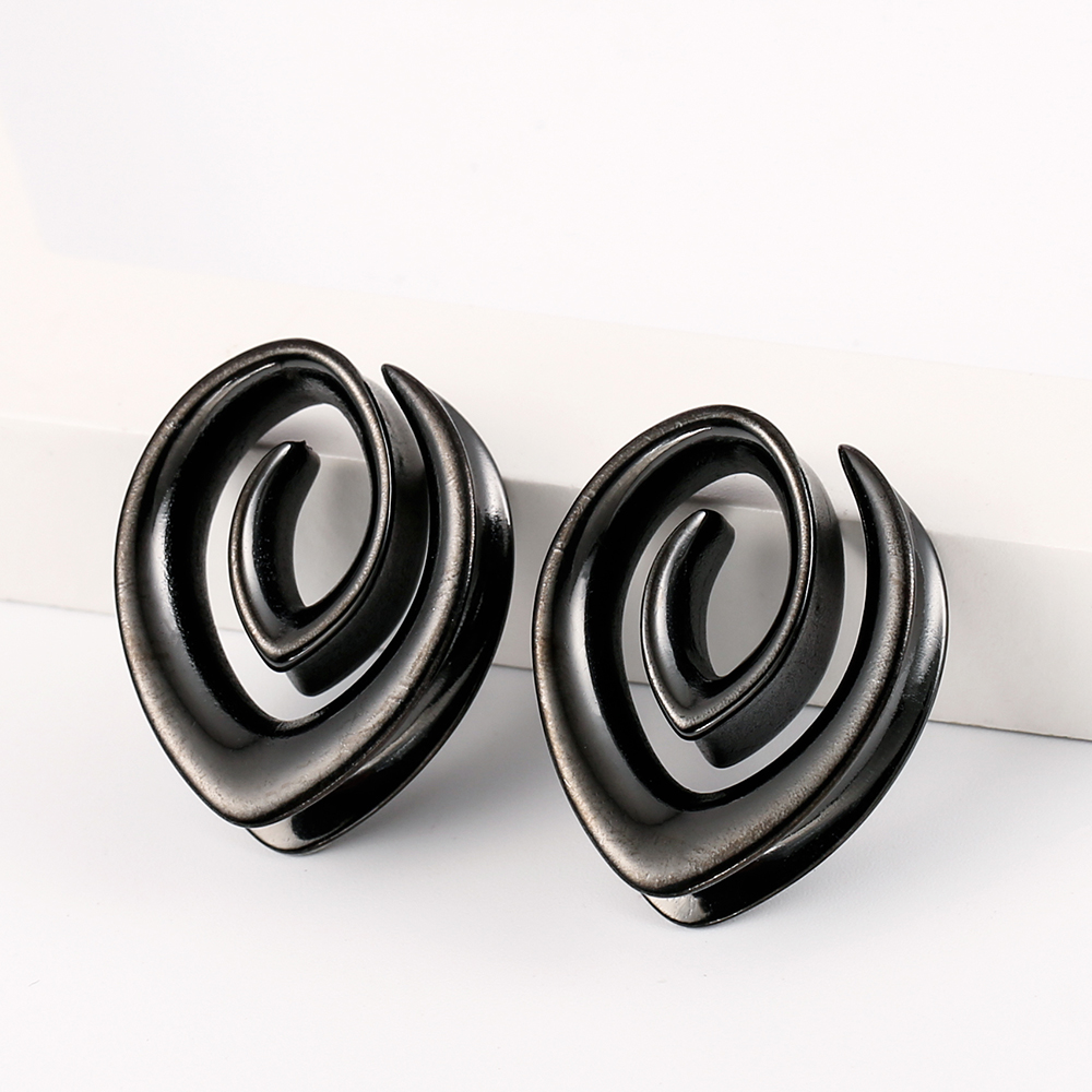 Twolobes 2PCS Spiral Simple Sa - Body Jewelry Hangers review and price