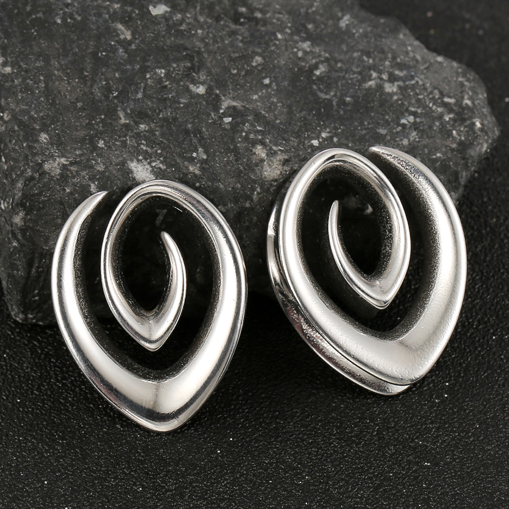 Twolobes 2PCS Spiral Simple Sa - Body Jewelry Hangers review and price