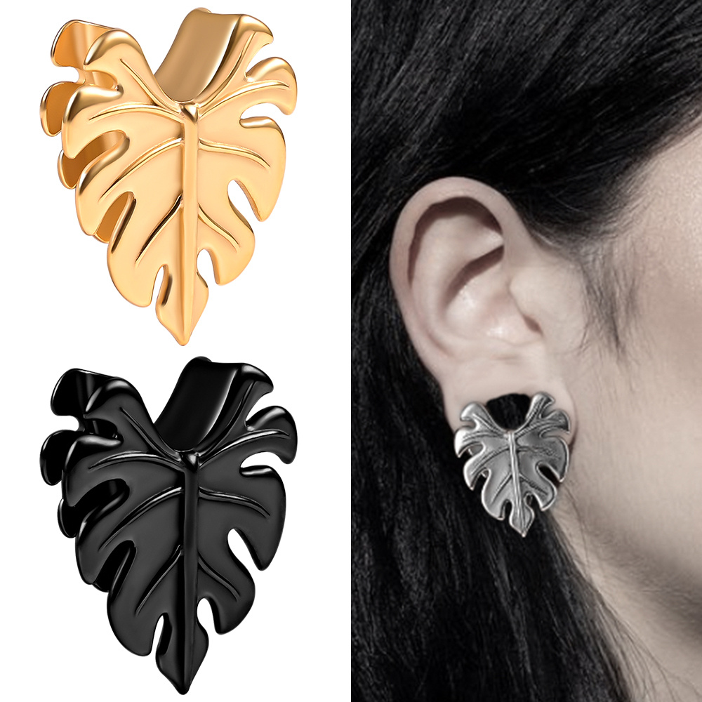 Vanku 2PCS Leaves Open Saddle  - Body Jewelry Hangers review and price