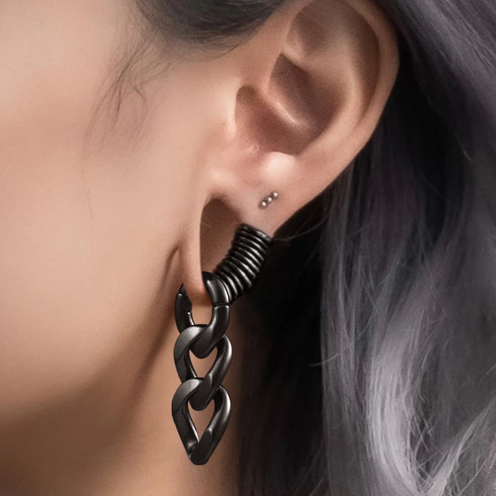 Casvort 2PCS 4mm 6G Chain Ear  - Body Jewelry Hangers review and price