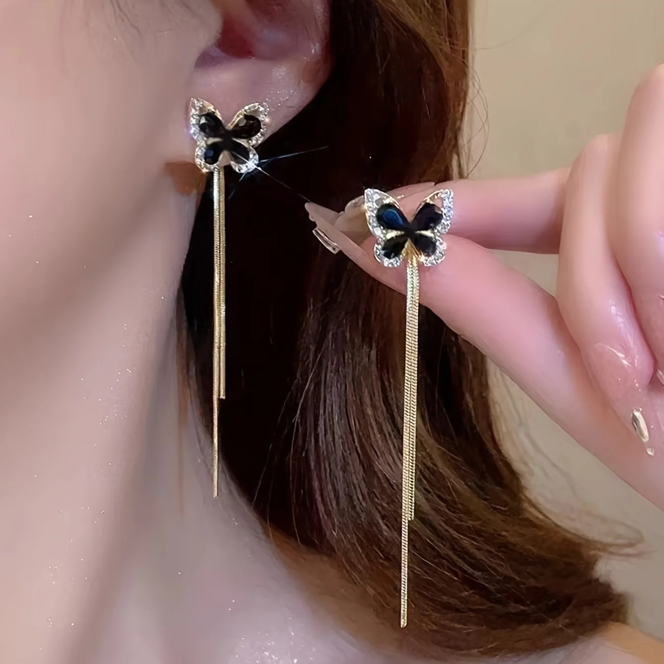 [NEW] A 2pcs, black butterfly  - Body Jewelry High End review and price