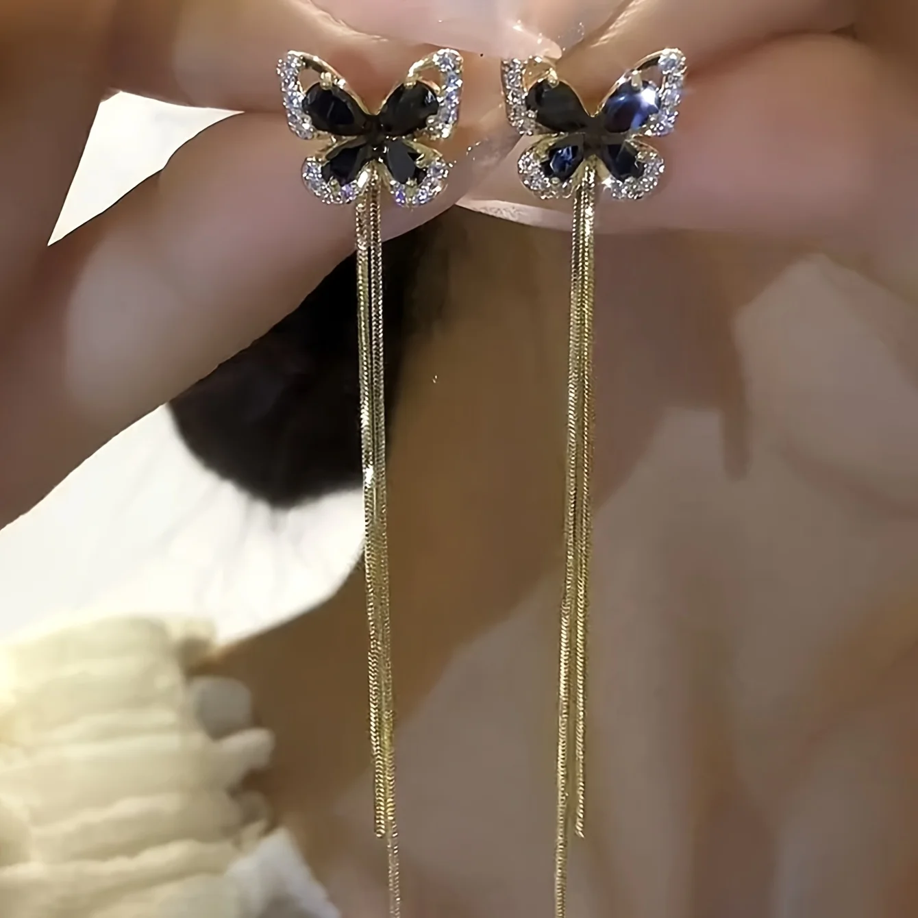 [NEW] A 2pcs, black butterfly  - Body Jewelry High End review and price