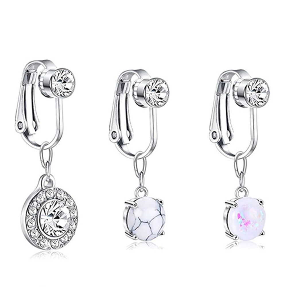 Accessories Clip On Earrings C - Body Jewelry Ear review and price