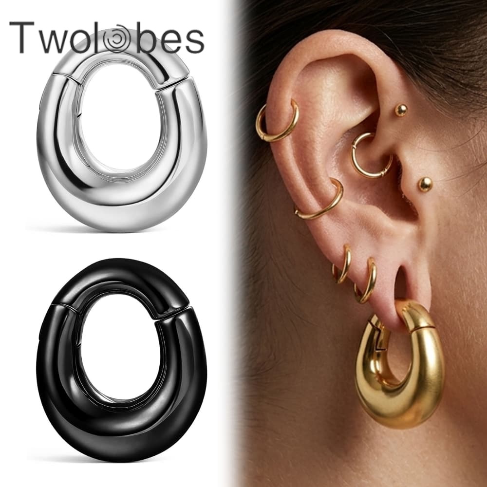 Twolobes 2PCS 316L Stainless S - Body Jewelry Hangers review and price