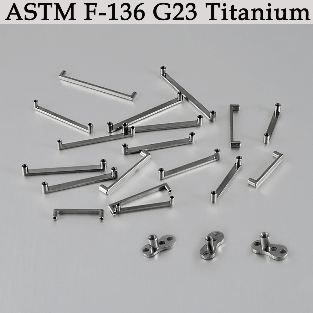 5/1PCS G23 Titanium Surface Pi - Dermal Anchor Top review and price