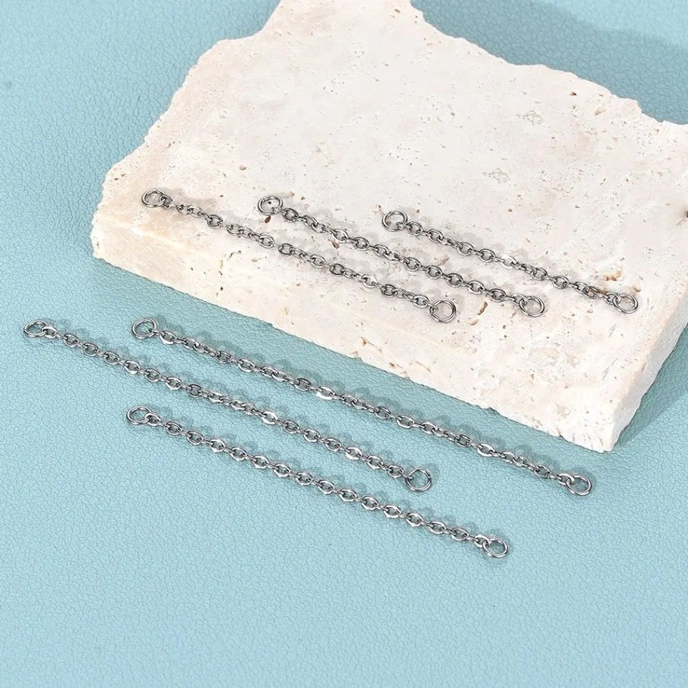 Titanium Nose Chain Double Cha - Body Jewelry Ear review and price