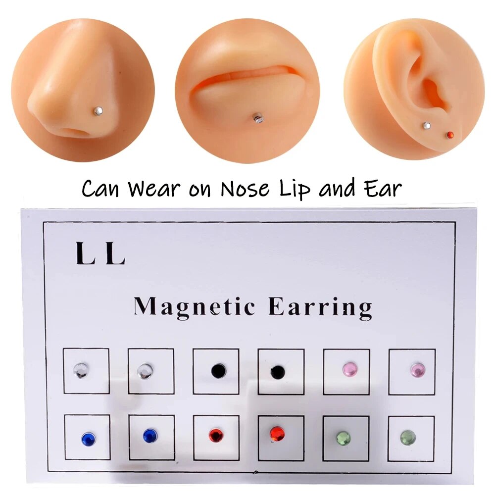 12PCS/Card Fake Cheater Non Pi - Body Jewelry Ear review and price