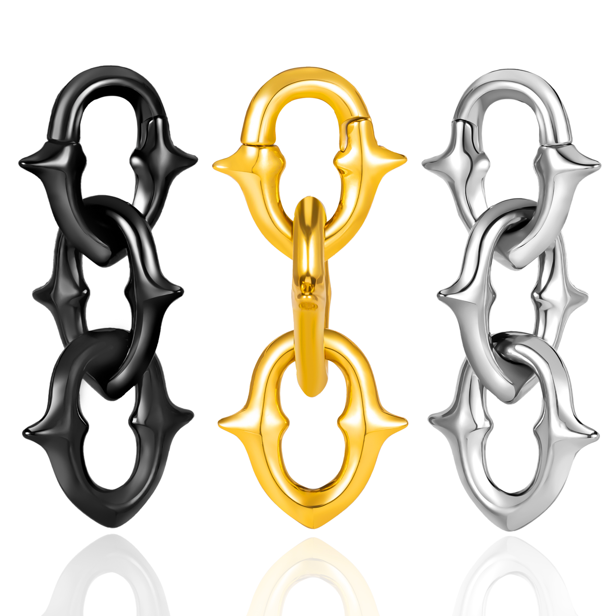Vankula 2PC  4mm 6G New Chain  - Body Jewelry Hangers review and price