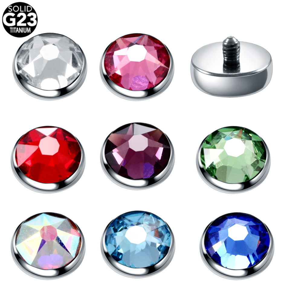 1PC G23 Titanium Dermal Anchor - Dermal Anchor Top review and price