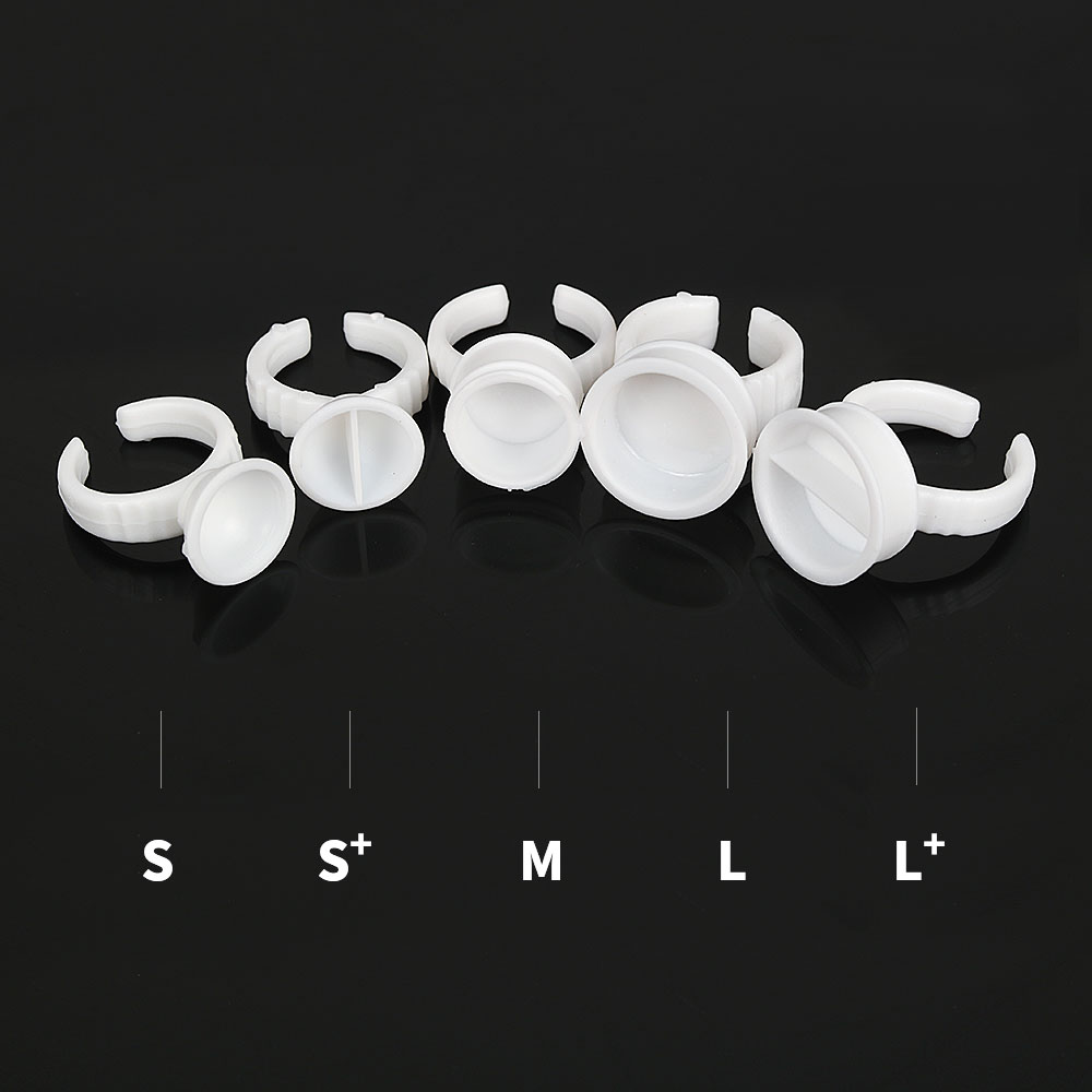 100PCS Tattoo Rings Cups Dispo - Body Jewelry Tattoo review and price