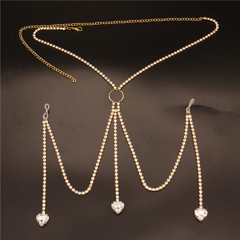 2023 New Fashion White Heart N - Body Jewelry Chain review and price