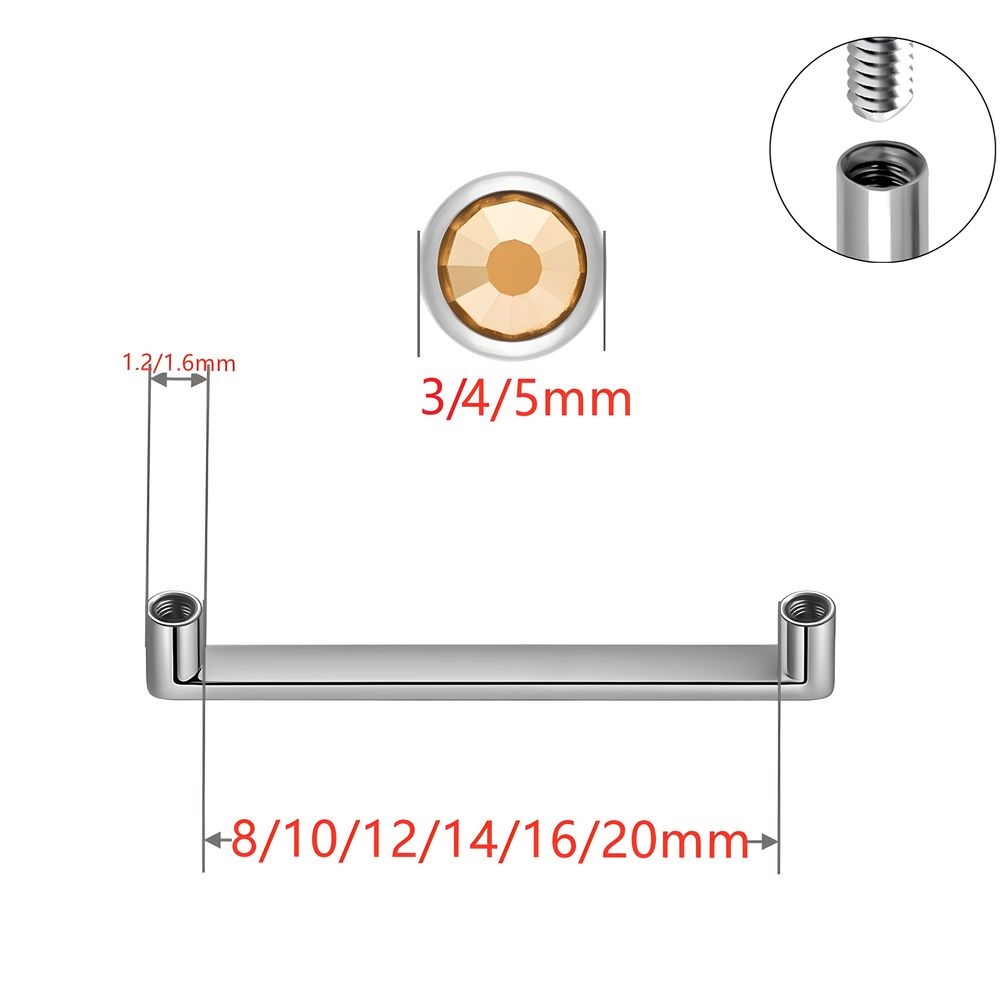 ASTM F136 Titanium Dermal Anch - Dermal Anchor Top review and price
