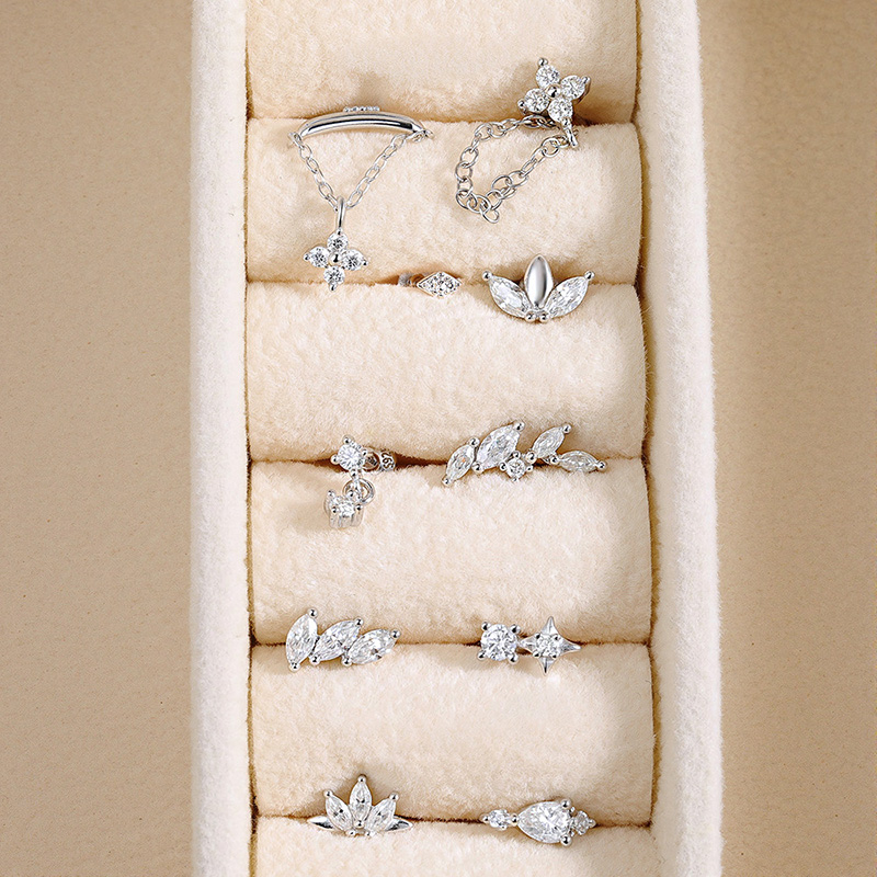 Smyoue Moissanite 100% S925 Pi - Body Jewelry Flat Back review and price
