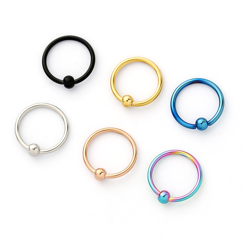 2pcs New type of ball-clamped  - Body Jewelry Metal Types review and price