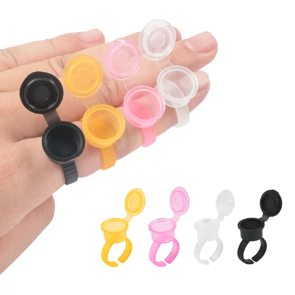 50PCS Tattoo Pigment Ink Ring  - Body Jewelry Tattoo review and price
