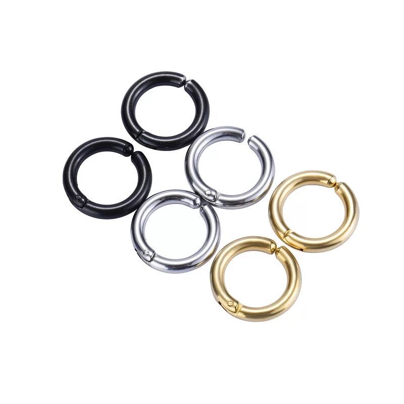 2/6Pcs Fake Huggie Hoop Earrin - Body Jewelry Ear review and price