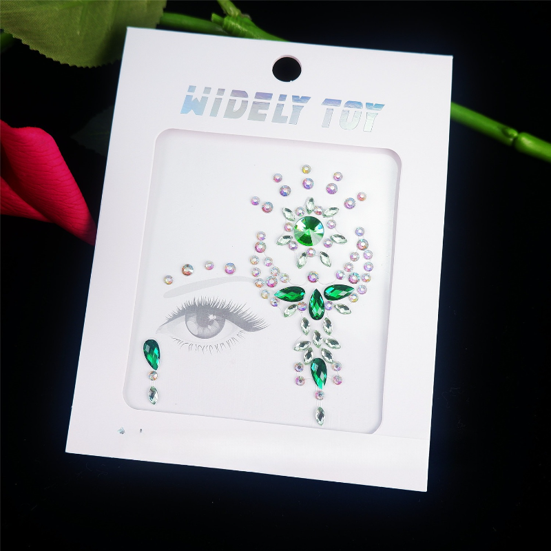 Acrylic Resin Face Gems Rhines - Body Jewelry Tattoo review and price