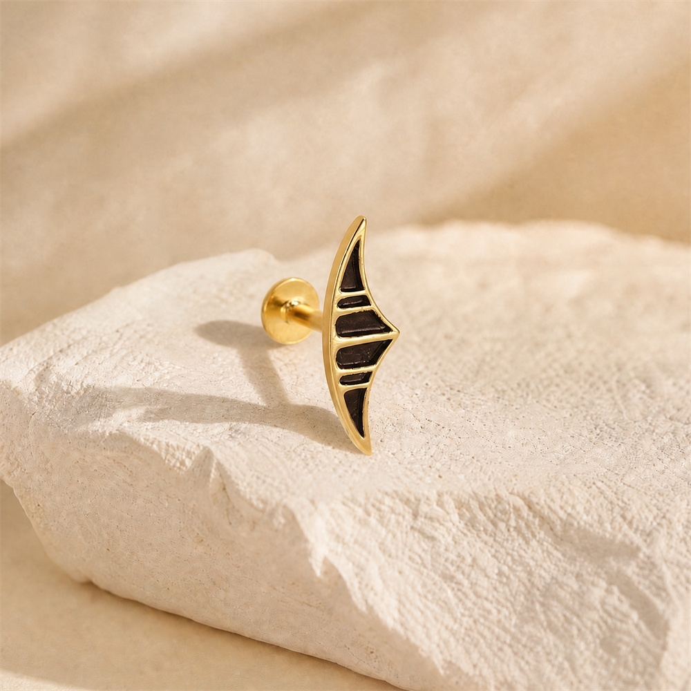 AIDE 925 Sterling Silver Smoot - Body Jewelry Flat Back review and price