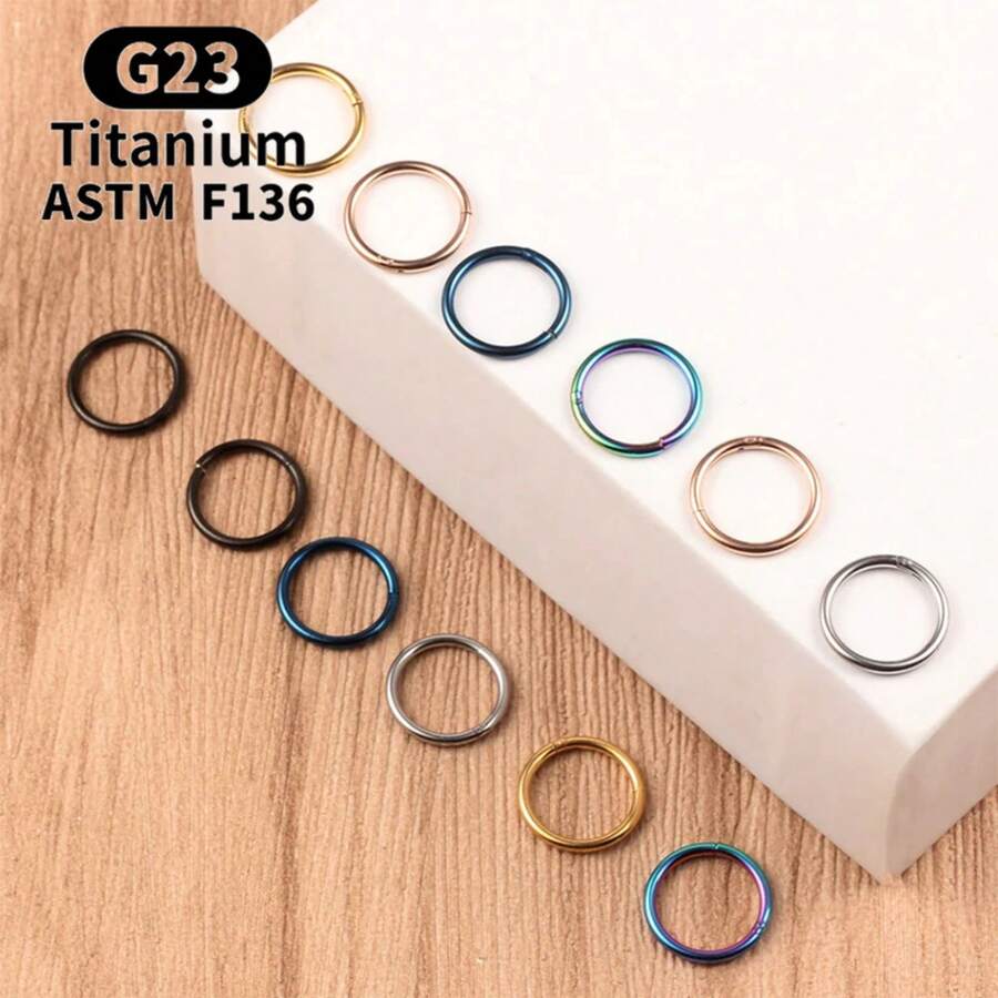 G23 Titanium Small Circle Nose - Body Jewelry Ear review and price