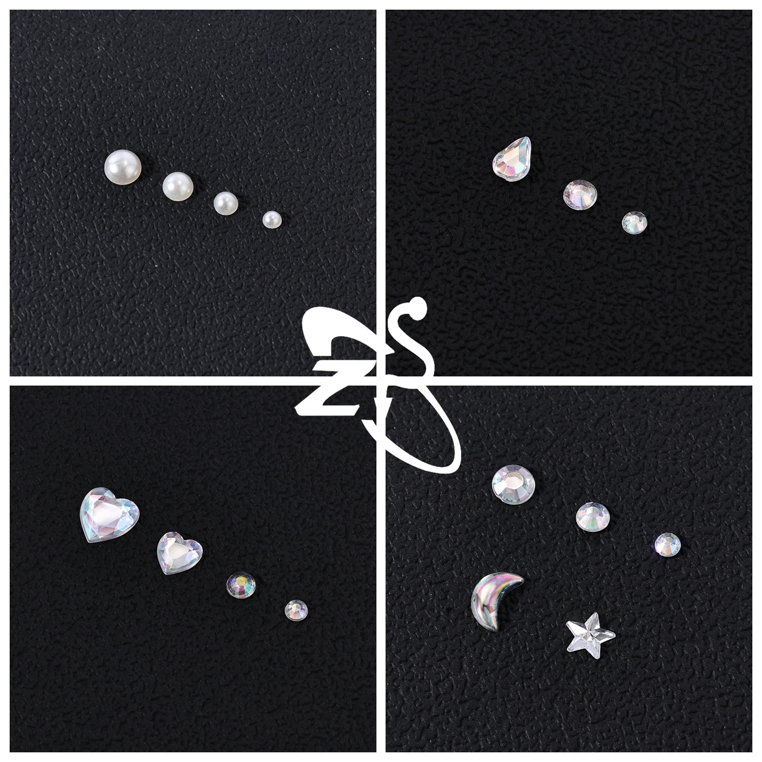 ZS 1 Set 3D Colorful Rhineston - Body Jewelry Tattoo review and price