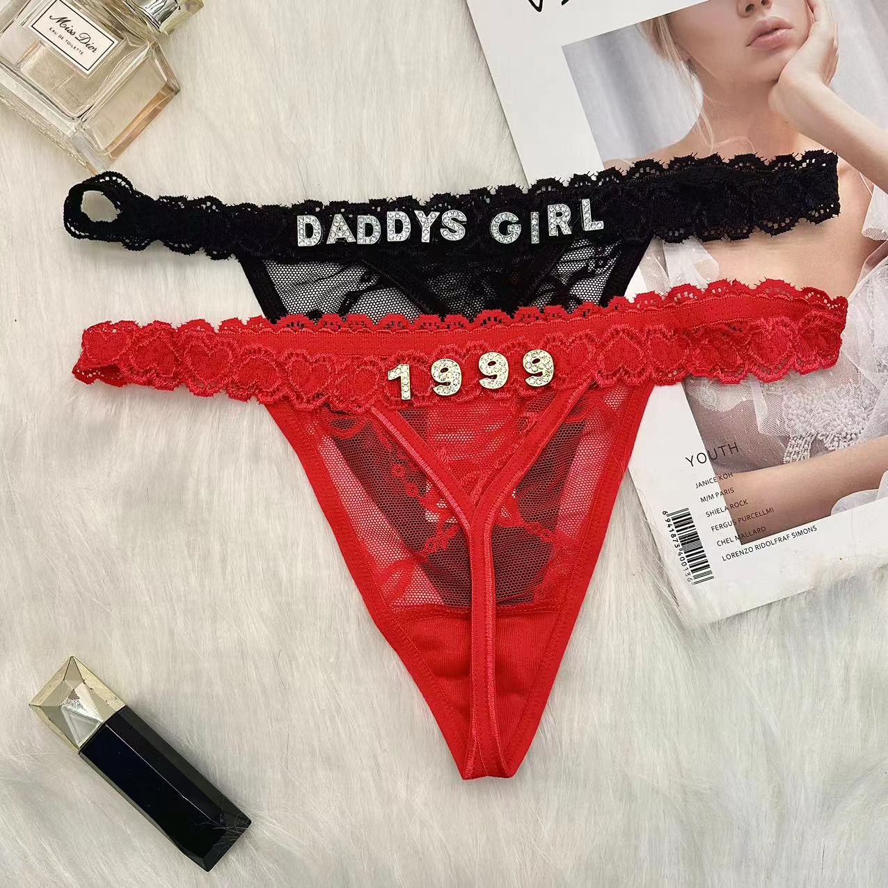 Custom Name Thong Panties with - Body Jewelry Names review and price