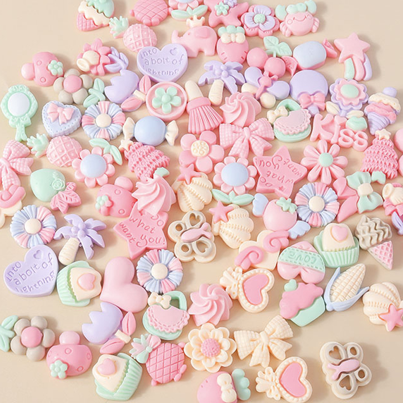 15pcs Mixed Resin Pink Color V - Body Jewelry Flat Back review and price