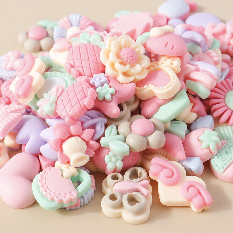 15pcs Mixed Resin Pink Color V - Body Jewelry Flat Back review and price