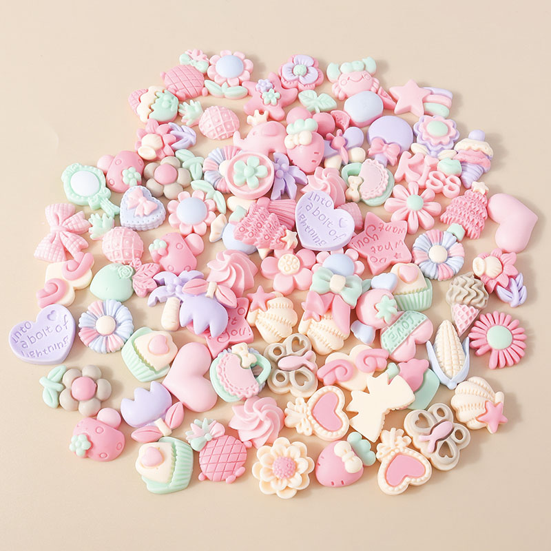 15pcs Mixed Resin Pink Color V - Body Jewelry Flat Back review and price