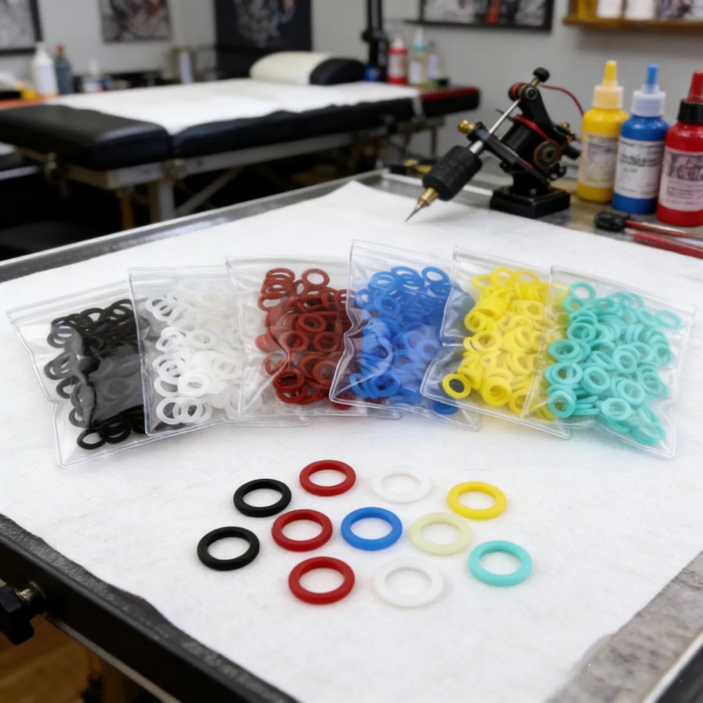 200pcs Silicone Soft O-Rings F - Body Jewelry Tattoo review and price