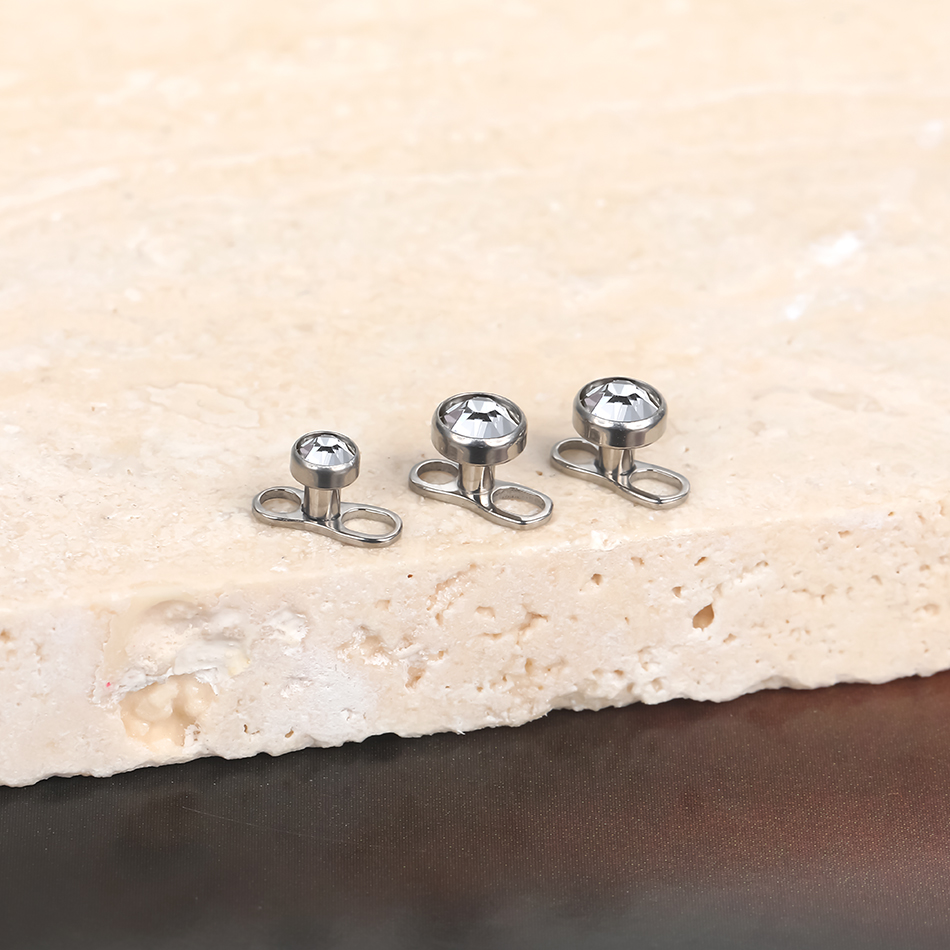 1Pc/5Pcs Titanium Micro Dermal - Dermal Anchor Top review and price