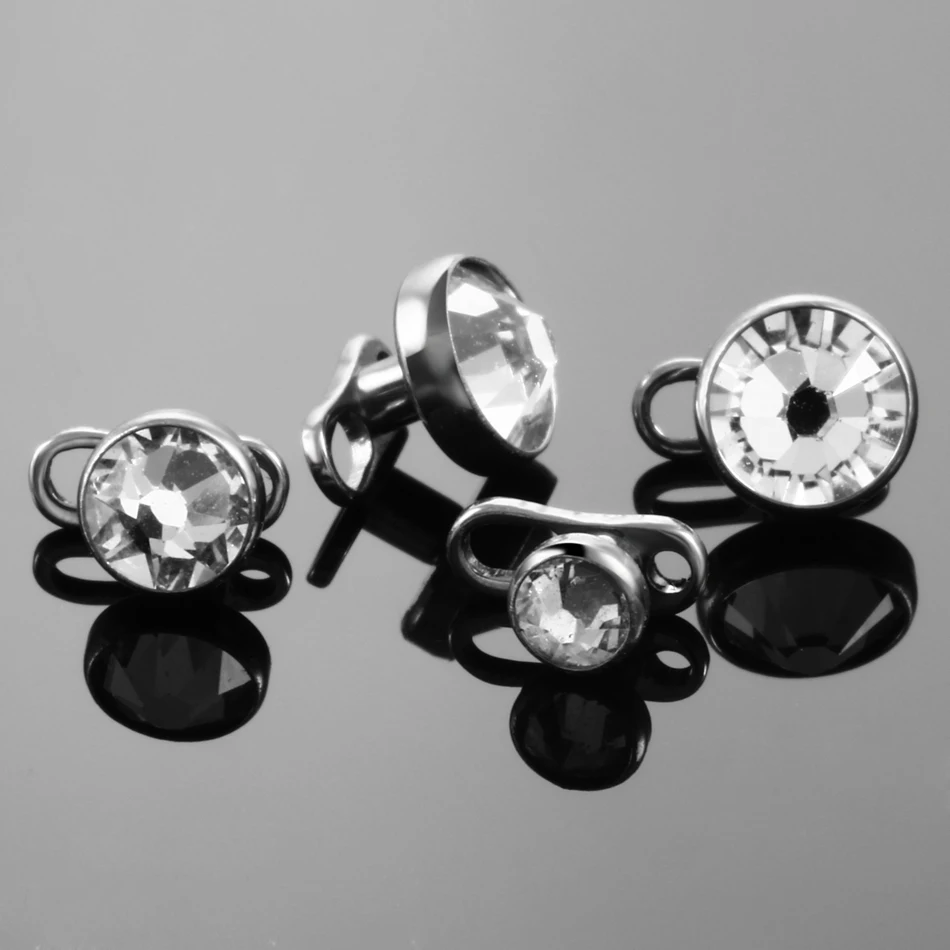 1Pc/5Pcs Titanium Micro Dermal - Dermal Anchor Top review and price