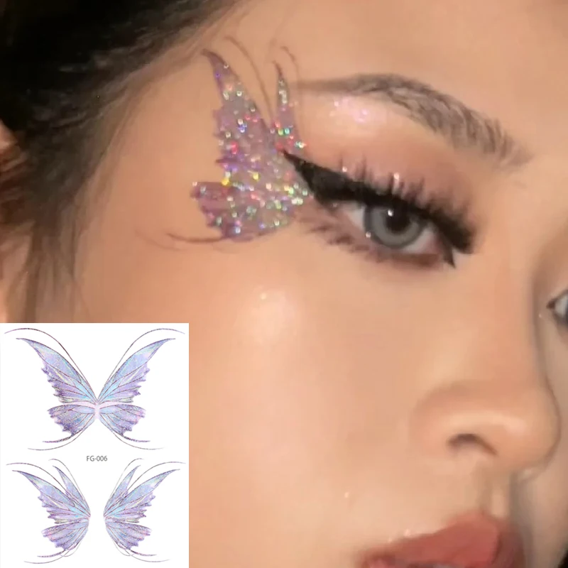 Fairy Butterfly Wings Shiny Ta - Body Jewelry Tattoo review and price