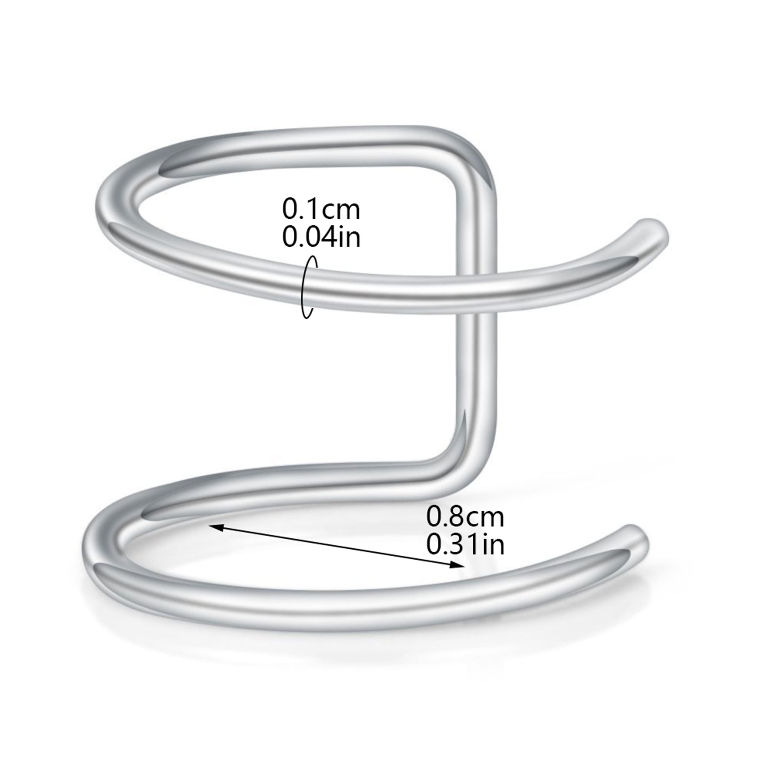 2pcs New No-Piercing Ear Cuffs - Body Jewelry Ear review and price