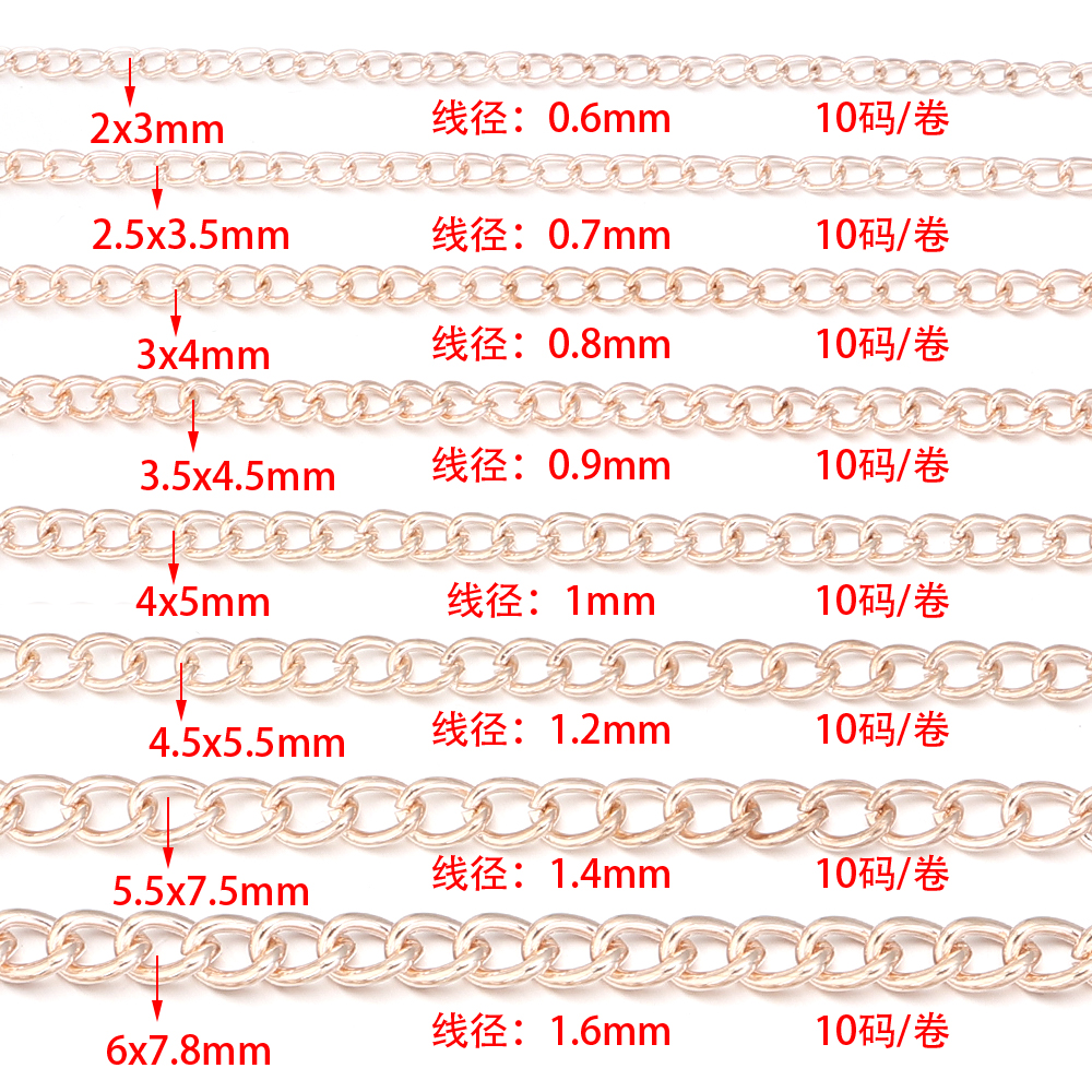 10yards/roll Flat 2-6mm Extens - Body Jewelry review and price