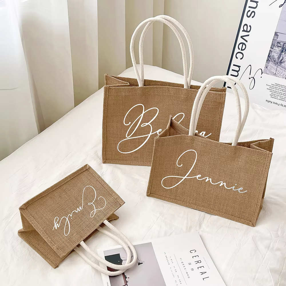 Personalized Embrodery Burlap  - Body Jewelry Names review and price
