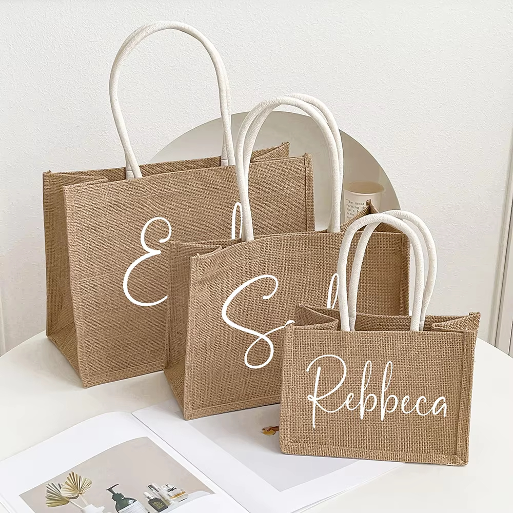 Personalized Embrodery Burlap  - Body Jewelry Names review and price