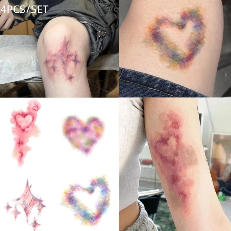 4 Sheets Fake Tattoo For Women - Body Jewelry Tattoo review and price